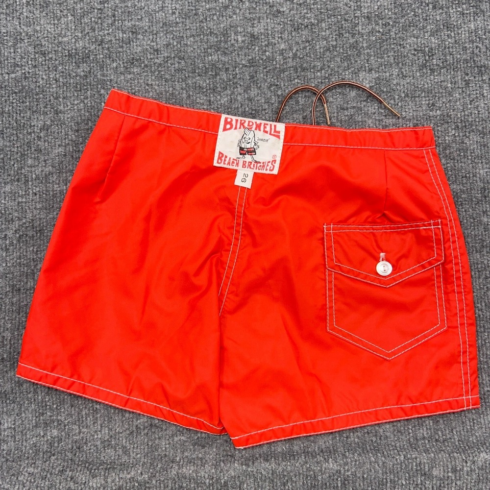Birdwell Red Athletic Shorts Quick-Dry Lightweight FOR KIDS! 12 1/2 INCHES WAIST